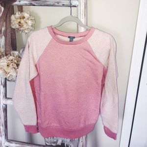 Aerie Light Pink Crewneck